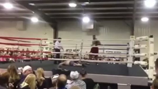 Ray Edwards KOs foe with phantom punch