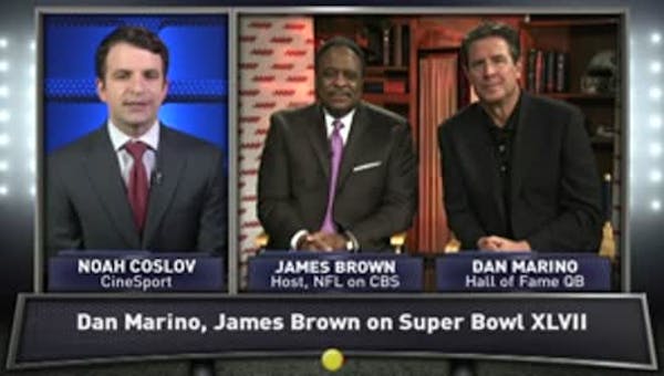 Dan Marino, James Brown on the Super Bowl