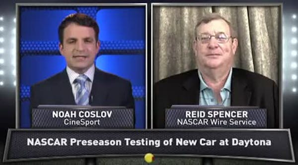 NASCAR begins new car testing at Daytona