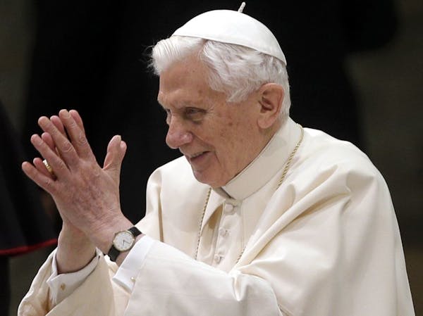 Thousands gather to hear from Pope Benedict