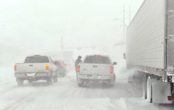Second blizzard in a week heads for Plains