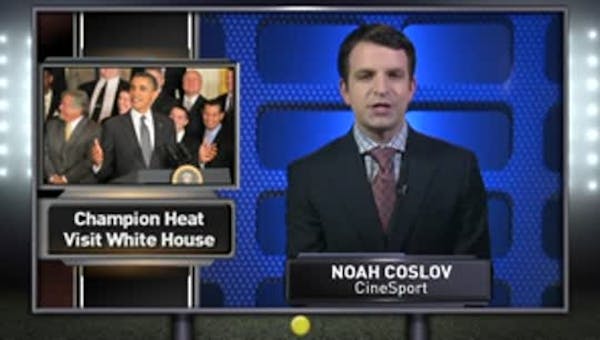 Heat visit White House