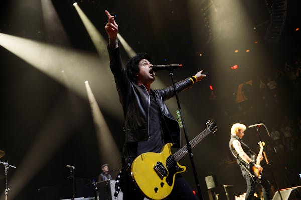 Green Day perform at ACL Live at the Moody Theater at the South by Southwest music festival in Austin, Texas, March 15, 2013.