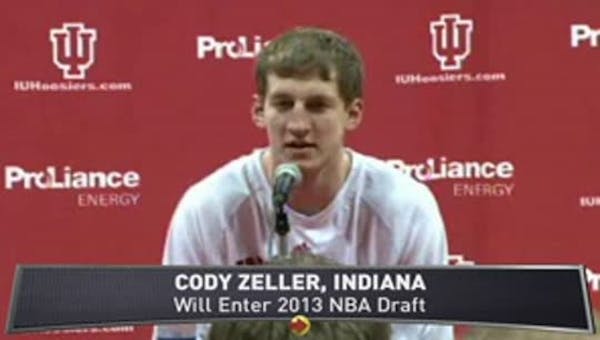 Indiana's Cody Zeller declares for NBA
