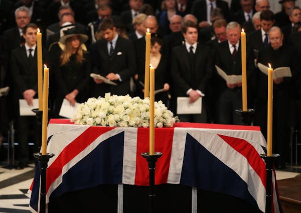 World leaders gather for Thatcher funeral