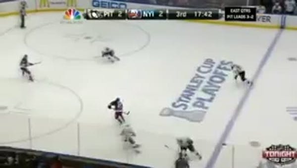 Penguins eliminate Islanders in overtime