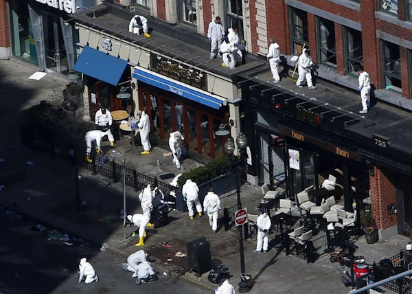 Pressure cooker bombs suspected in Boston blast