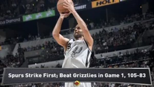 Spurs Beat Grizzlies in Game 1