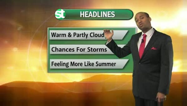 Morning forecast: Partly sunny and pleasant
