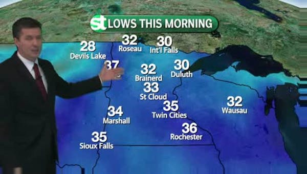 Morning forecast: Drizzle, upper 40s