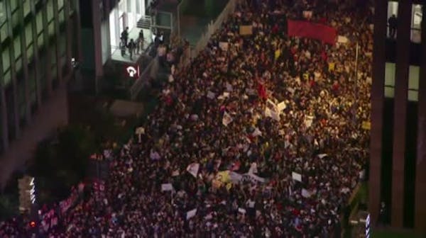 Massive protests fill Brazilian streets