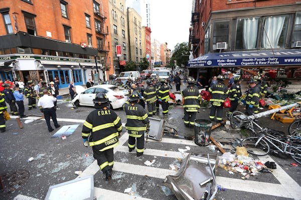 Car crash in NYC's East Village injures 8