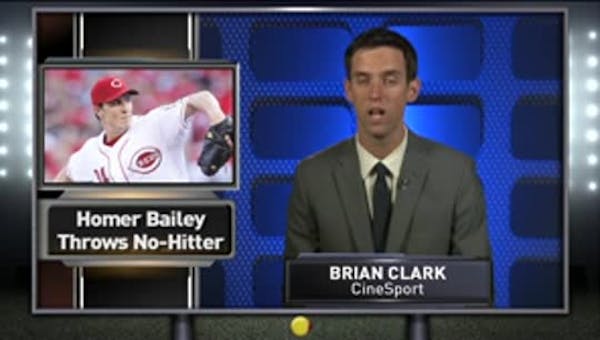 Reds' Bailey throws no-hitter