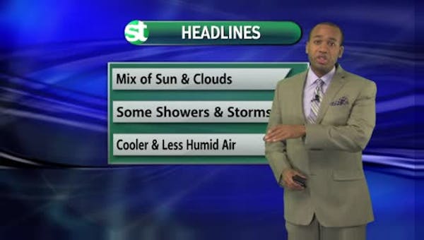 Morning forecast: Early sun; clouds later