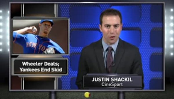 Wheeler deals for Mets; Yankees end skid