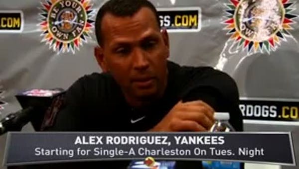 Alex Rodriguez discusses rehab start