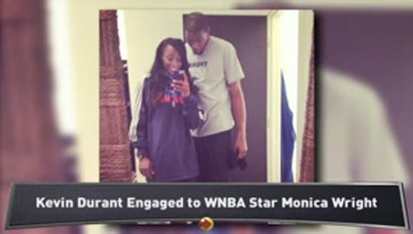 Kevin Durant engaged to Lynx player Wright
