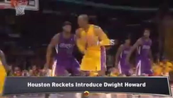 Rockets introduce Dwight Howard