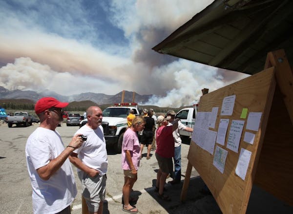 California wildfire forces thousands from homes