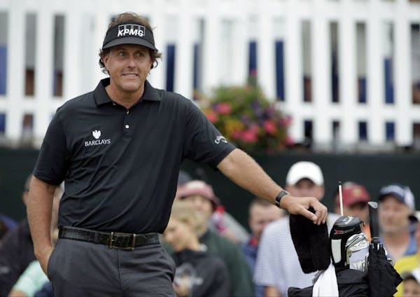U.S. Open: Phil Mickelson on Round 1