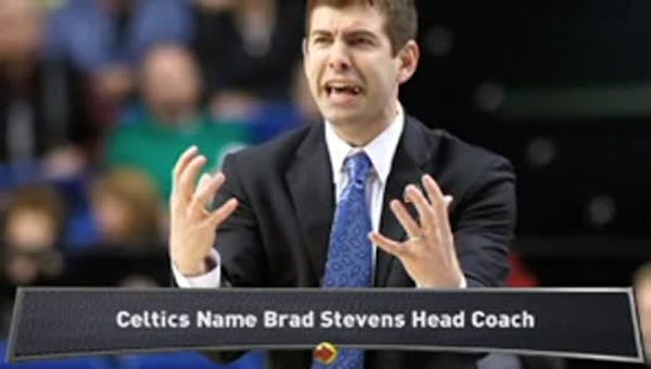 Celtics name Brad Stevens head coach