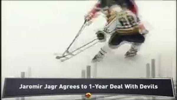 Jagr, New Jersey Devils agree to deal