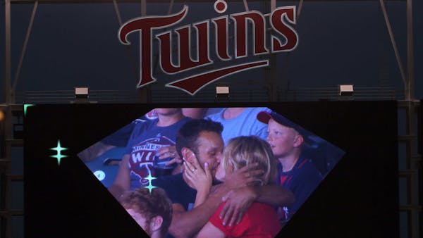Pucker up at Target Field: Kiss Cam is on