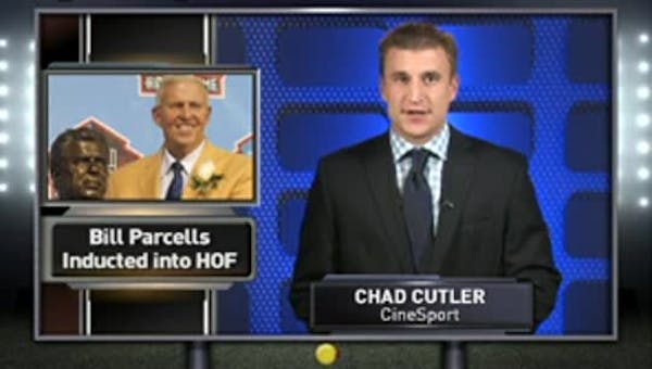 Bill Parcells inducted into Hall of Fame