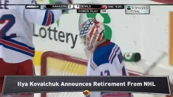 Ilya Kovalchuk announces retirement