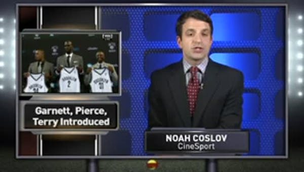 Brooklyn Nets Introduce Pierce, Garnett