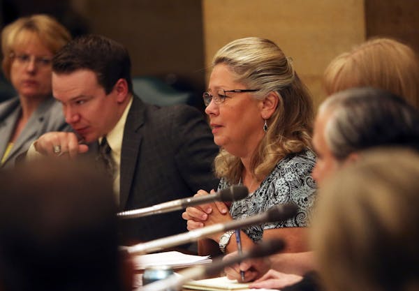 Lt. Gov. Yvonne Prettner Solon chaired hearings on restricting guns at the State Capitol. Dayton has said he opposes such restrictions.