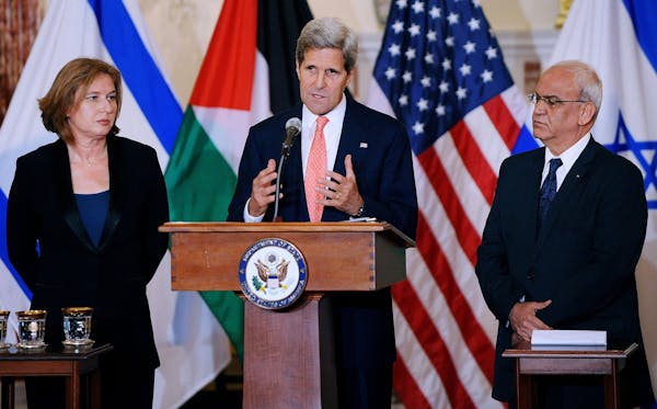 Israel, Palestinians eye peace deal in 9 months