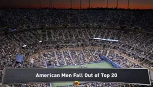 No American men in tennis top 20