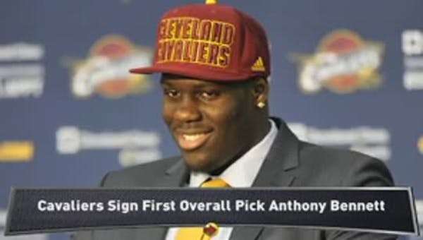 Cavaliers sign No. 1 pick Anthony Bennett