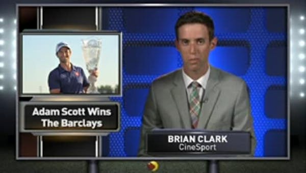 Adam Scott talks about his Barclays victory