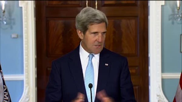 Kerry: 'This crime' matters to our credibility