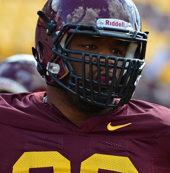 Gophers defensive lineman Ra’Shede Hageman should prove a handful for Western Illinois’ offensive line.