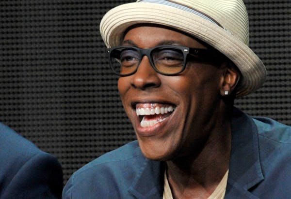 Executive producer Neal Kendall, left, and Arsenio Hall participate in "The Arsenio Hall Show" panel at the CBS Summer TCA on Monday, July 29, 2013, a