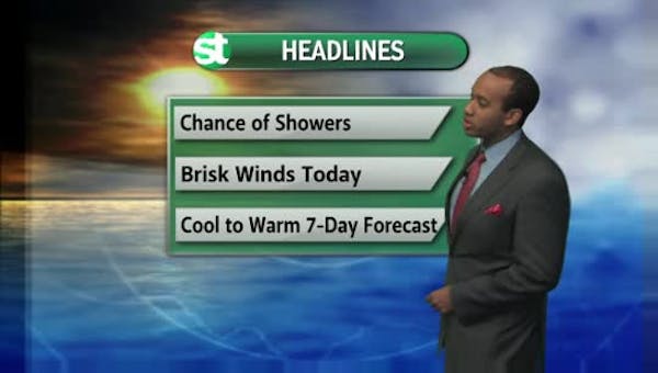 Afternoon forecast: Staying cool and cloudy