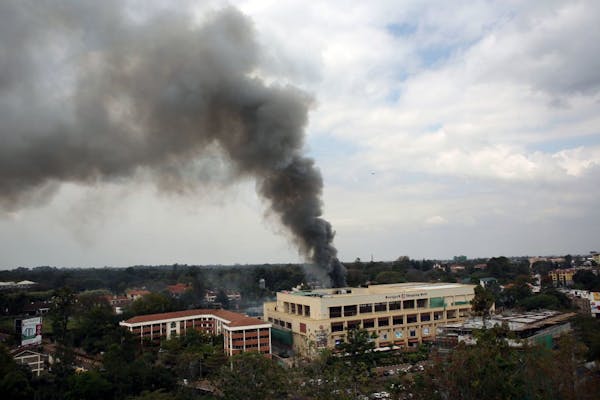 Video shows early moments of Kenya attack