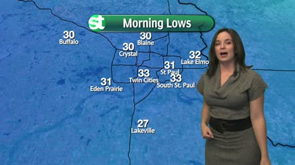 Afternoon forecast: Cool, cloudy, wintry mix