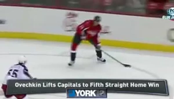Ovechkin powers Caps; Sens blanked