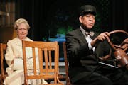 Wendy Lehr as Daisy Werthan and James Craven as Hoke Colburn in “Driving Miss Daisy.”