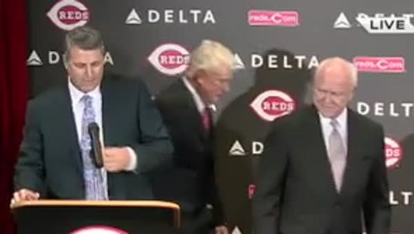 Reds introduce Price as manager