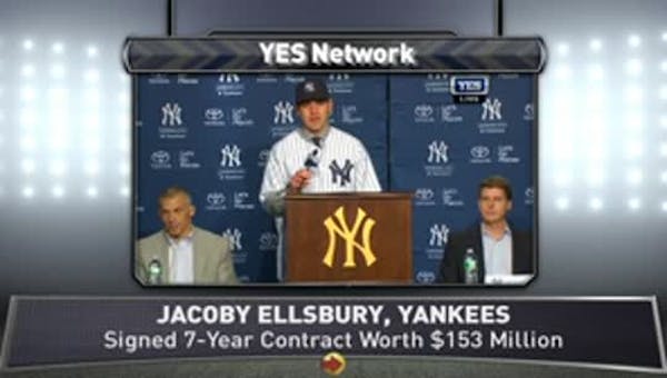 Yankees introduce Jacoby Ellsbury