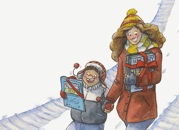 Holiday books gift guide 2013 Illustration by Rachael Balsaitis, special to the Star Tribune