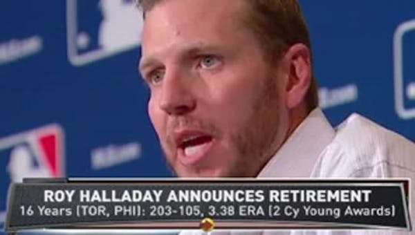 Roy Halladay announces retirement