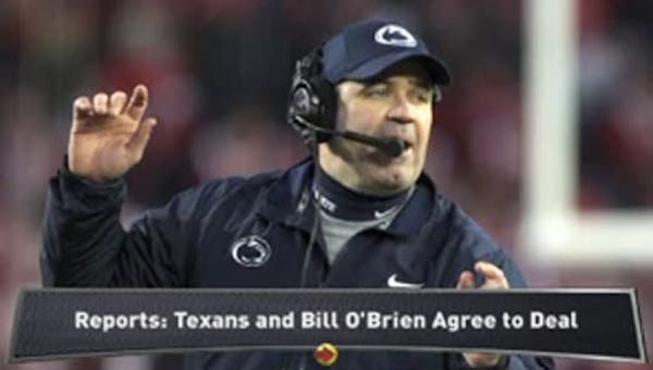 Texans to hire Penn State's O'Brien