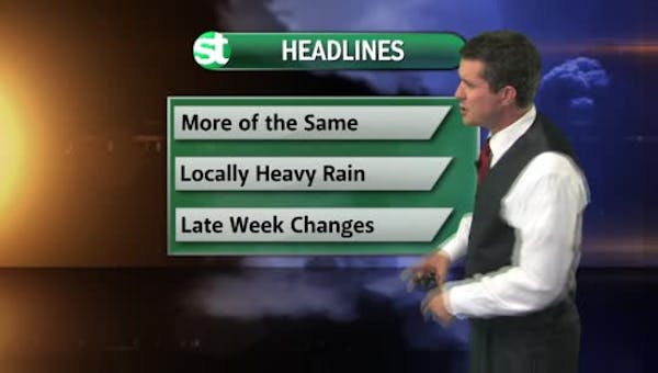 Morning forecast: Rain lets up, at least until afternoon