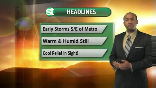 Morning forecast: Some relief